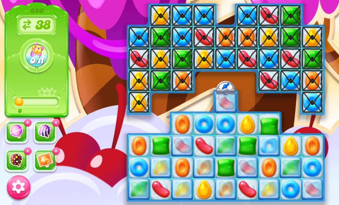 Candy Crush Jelly Saga level 680 Candy Crush Jelly Saga level 680