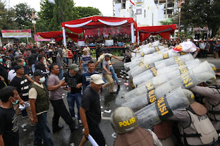 Amankan Pilkada 2018 Polres Cirebon Kota Gelar Latihan Amankan Pilkada 2018 Polres Cirebon Kota Gelar Latihan