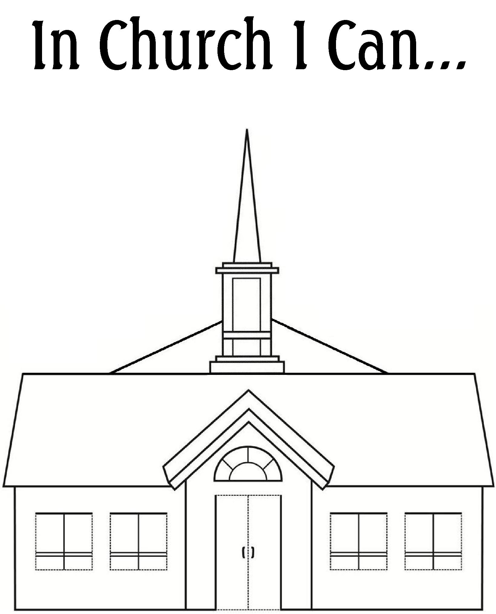 Download Coloring Page Of A Church Building - 245+ Popular SVG File for Cricut, Silhouette and Other Machine