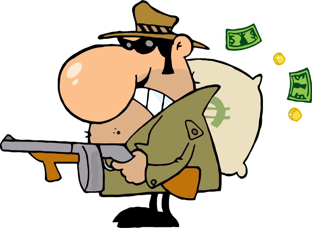 clipart bank robber - photo #29
