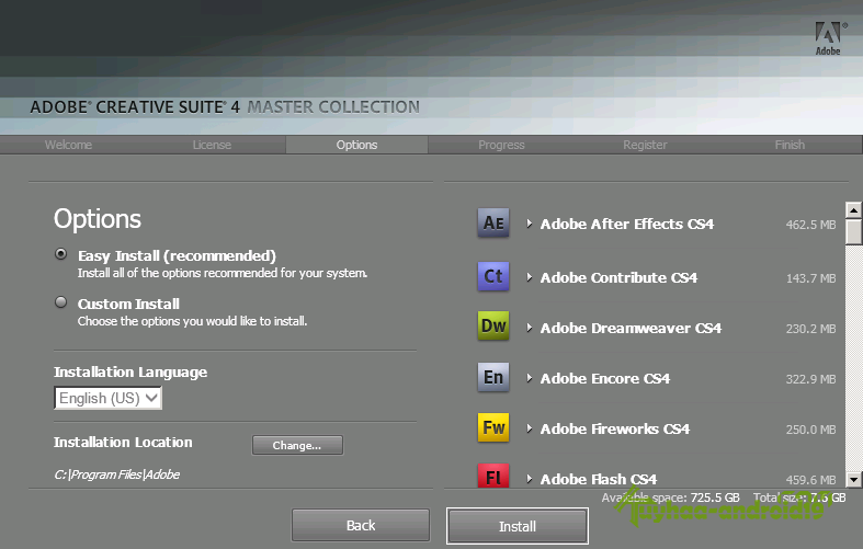 adobe creative suite master collection 4 torrent