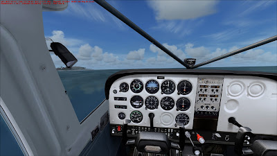 C172N Float cockpit panel C172N Float cockpit panel