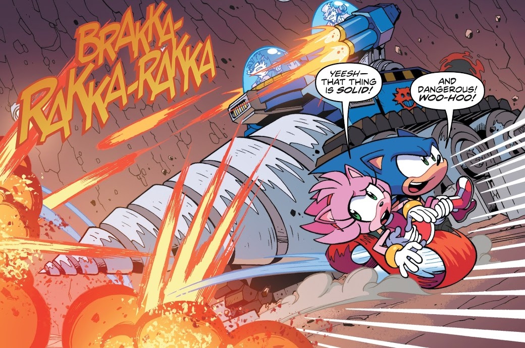 Hedgehogs Can't Swim: Sonic the Hedgehog (IDW): Issue 15