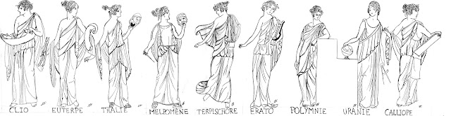 Resultado de imagen de musas griegas