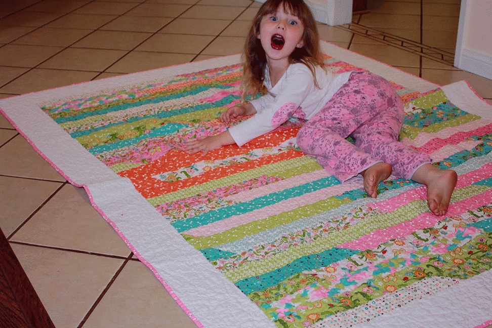 Clarity...perhaps Katie's Jelly Roll Race Quilt