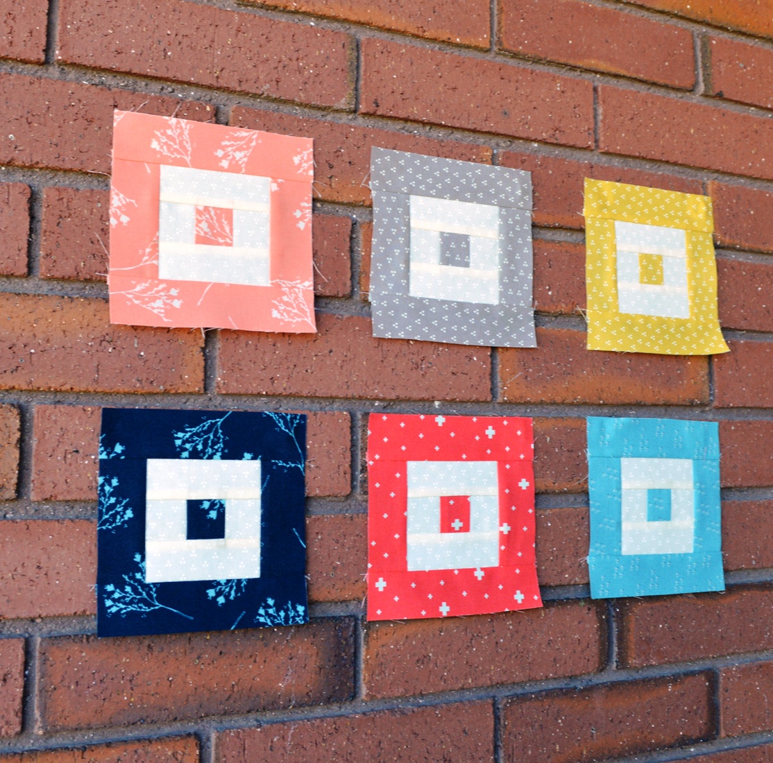 Happy Quilting Patchwork Quilt Along Box in a Box Block