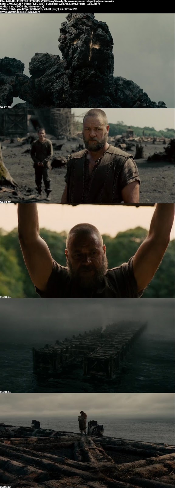 Capturas de la película.