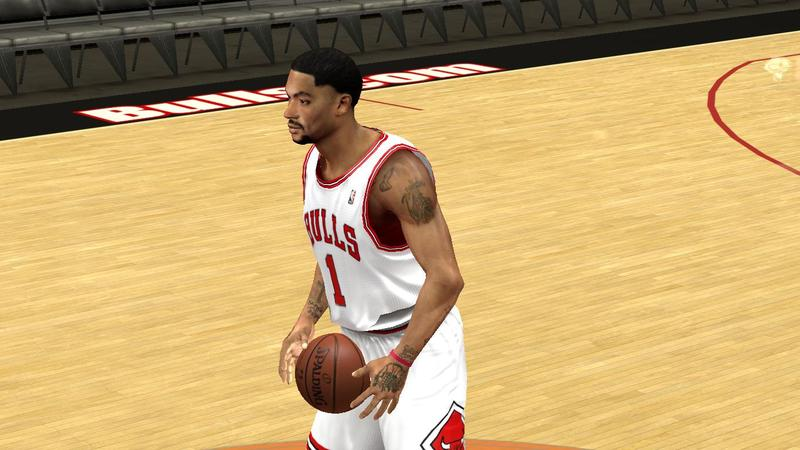 Derrick Rose Hairstyle Update NBA2K