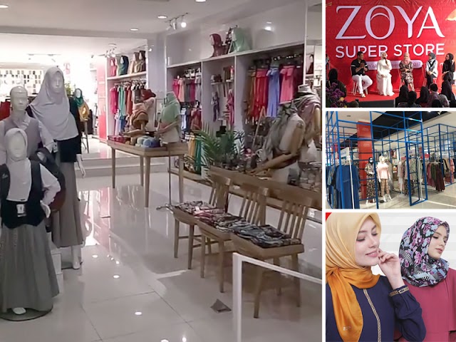Zoya Super Store, Destinasi Pilihan Wisata Belanja Busana Muslimah di Bandung