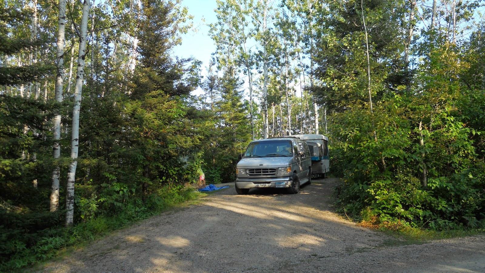National Forest Camper Birch Lake Campground