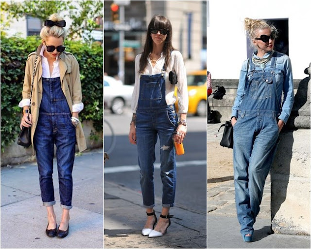 Como usar: Jardineira Jeans Jardineiras são peças despojadas e devem ser usadas em ambientes informais. Você pode combinar com blusinhas estampadas, salto alto, lenços, bolsas clássicas