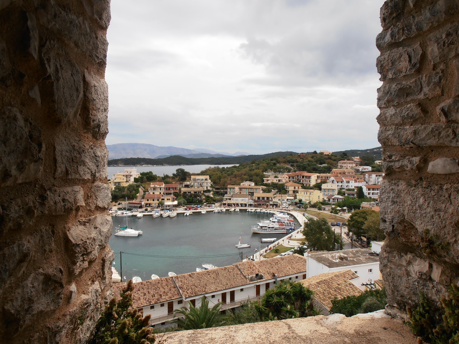 Envoy In The Med STORMY WEATHER AT CORFU ISLAND