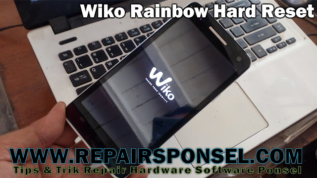 Cara Hard Reset Wiko Rainbow Recover Mode