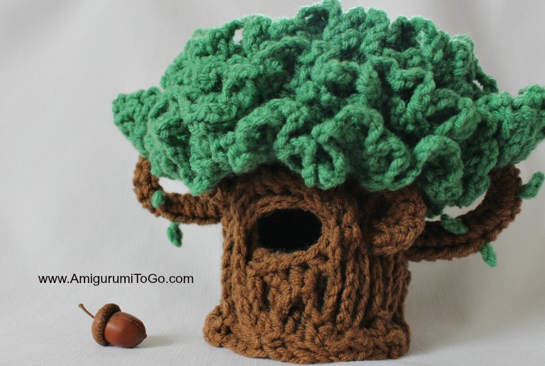 Lil Oak ~ The Hiding Tree ~ Amigurumi To Go