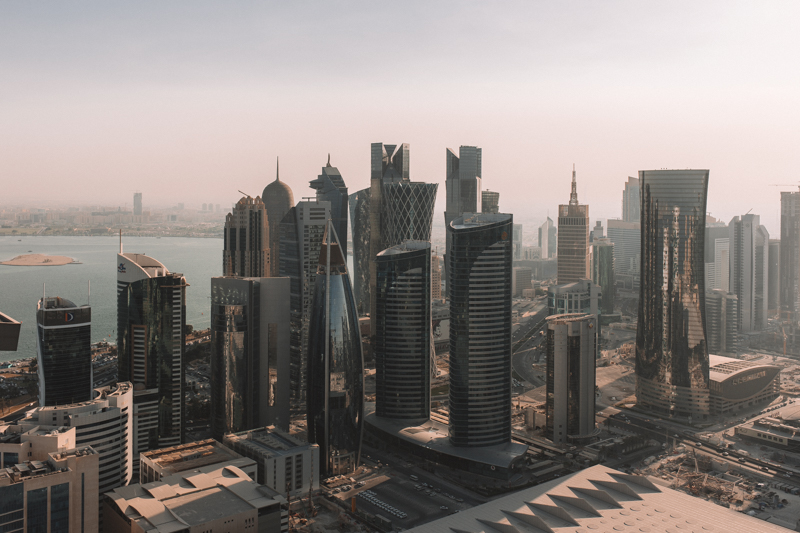 Doha aerial view