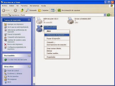 head clean epson l120