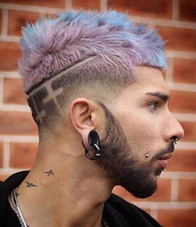 Short Textured Crop + Hair Design Model Rambut Pendek Pria Terpopuler Rekomendasi Barber Shop Ternama