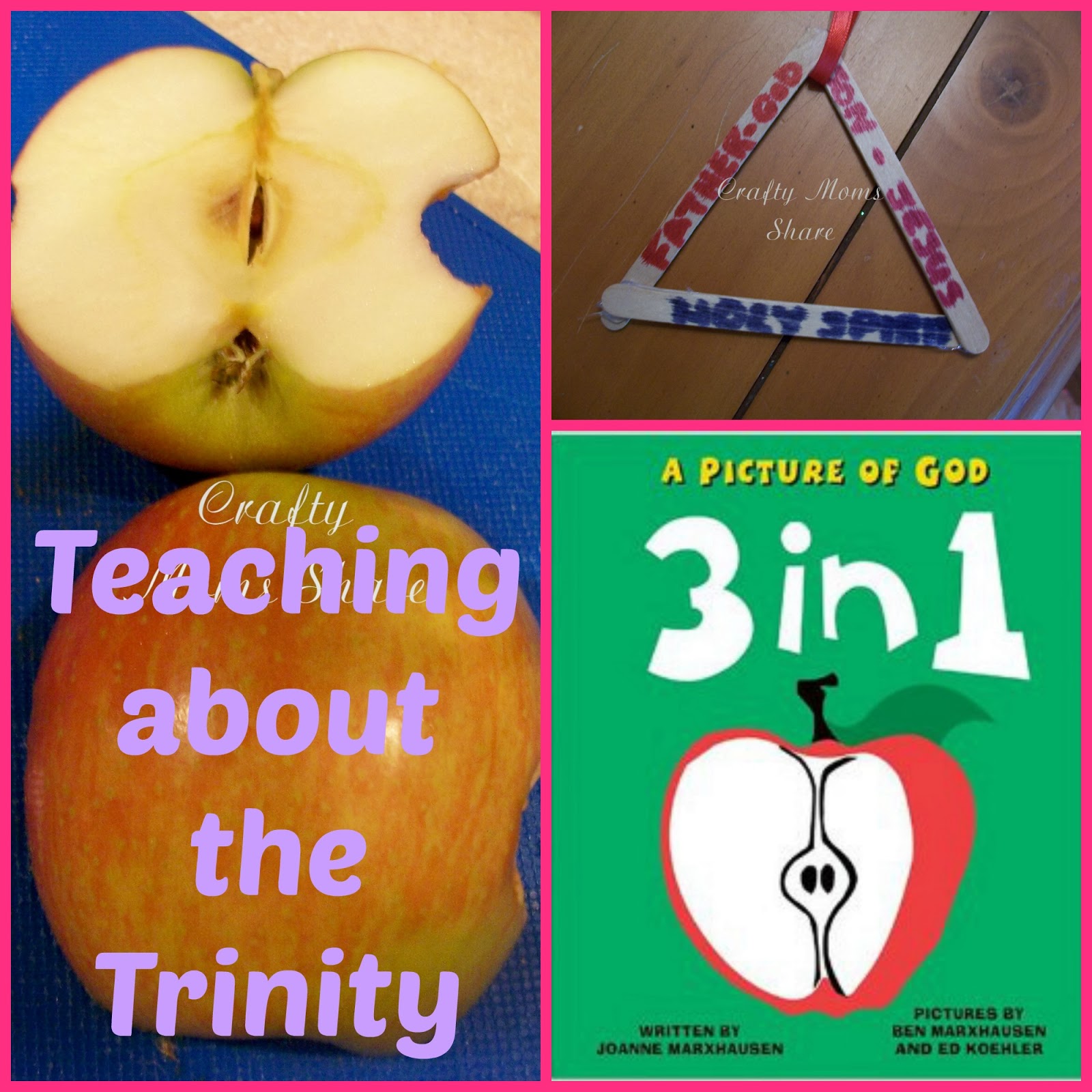 Crafty Moms Share Teaching the Trinity to a Preschooler