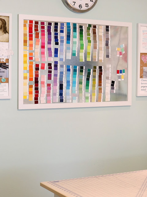 How to make a Kona color board by Andy of A Bright Corner