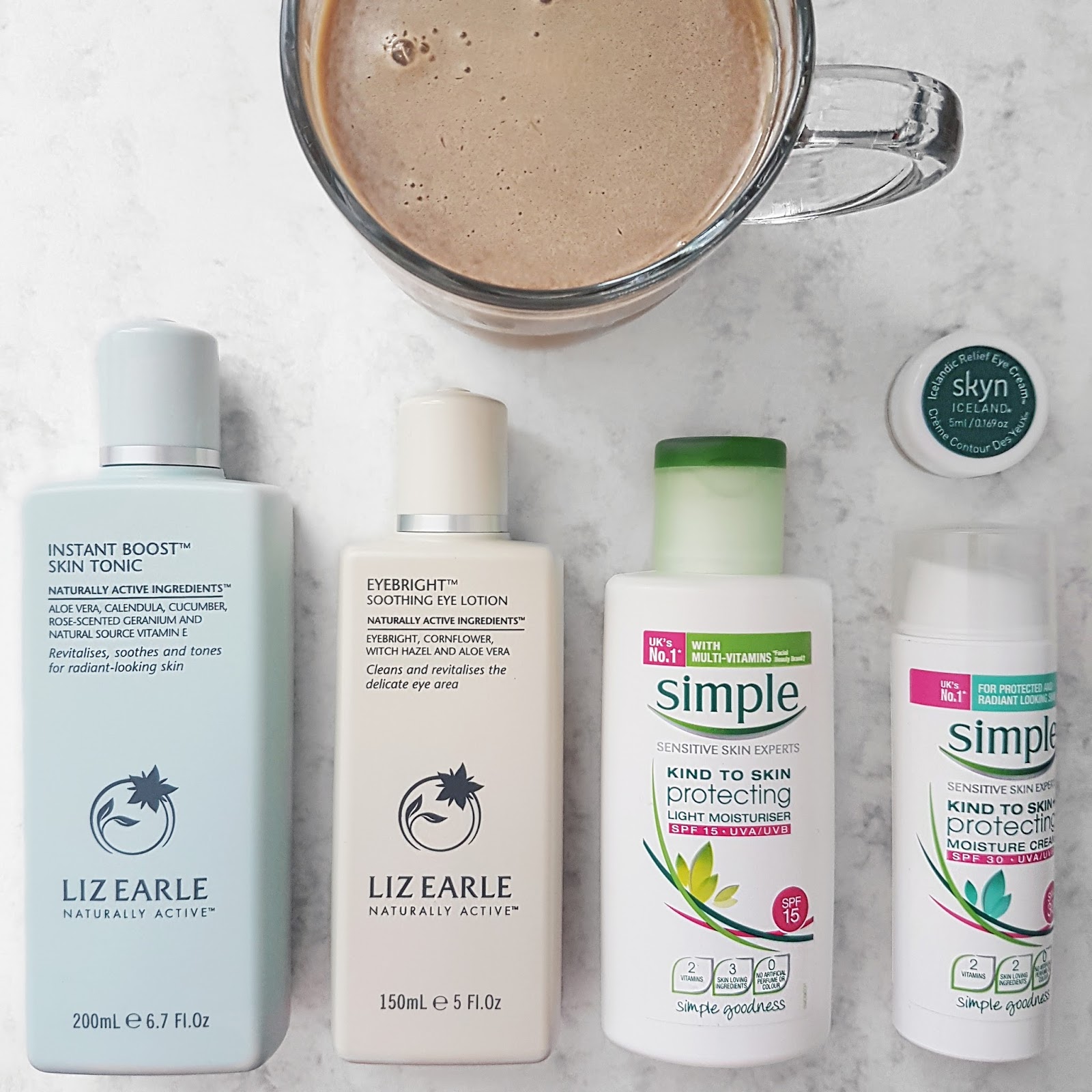 Selection of Skincare Products