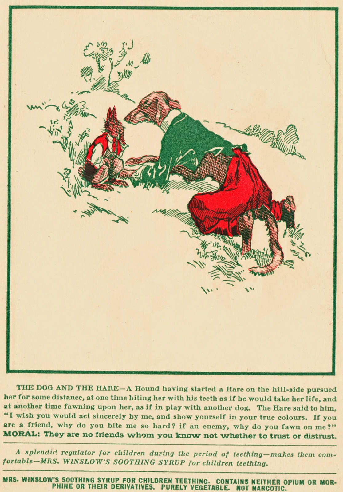 Papergreat: Aesop's Fables illustrations courtesy of Mrs. Winslow's ...