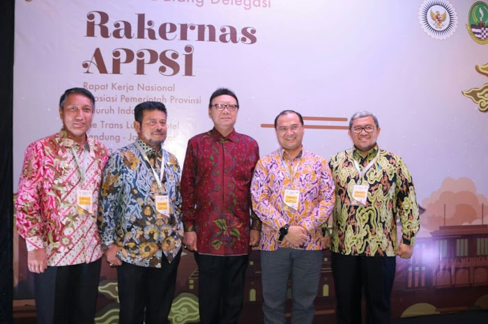 Pjs. Gubernur Lampung Didik Suprayitno Hadiri Rakernas APPSI di Bandung