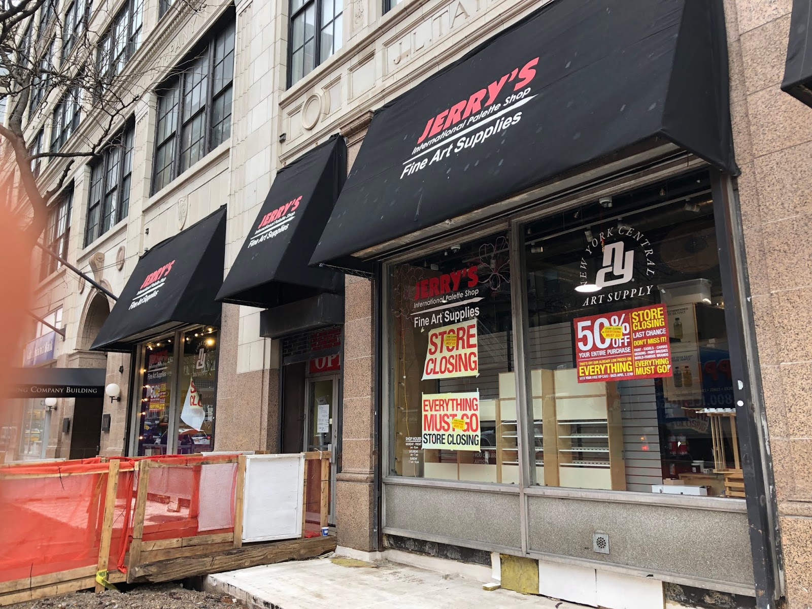 EV Grieve Last weekend for Jerry's New York Central on 4th Avenue