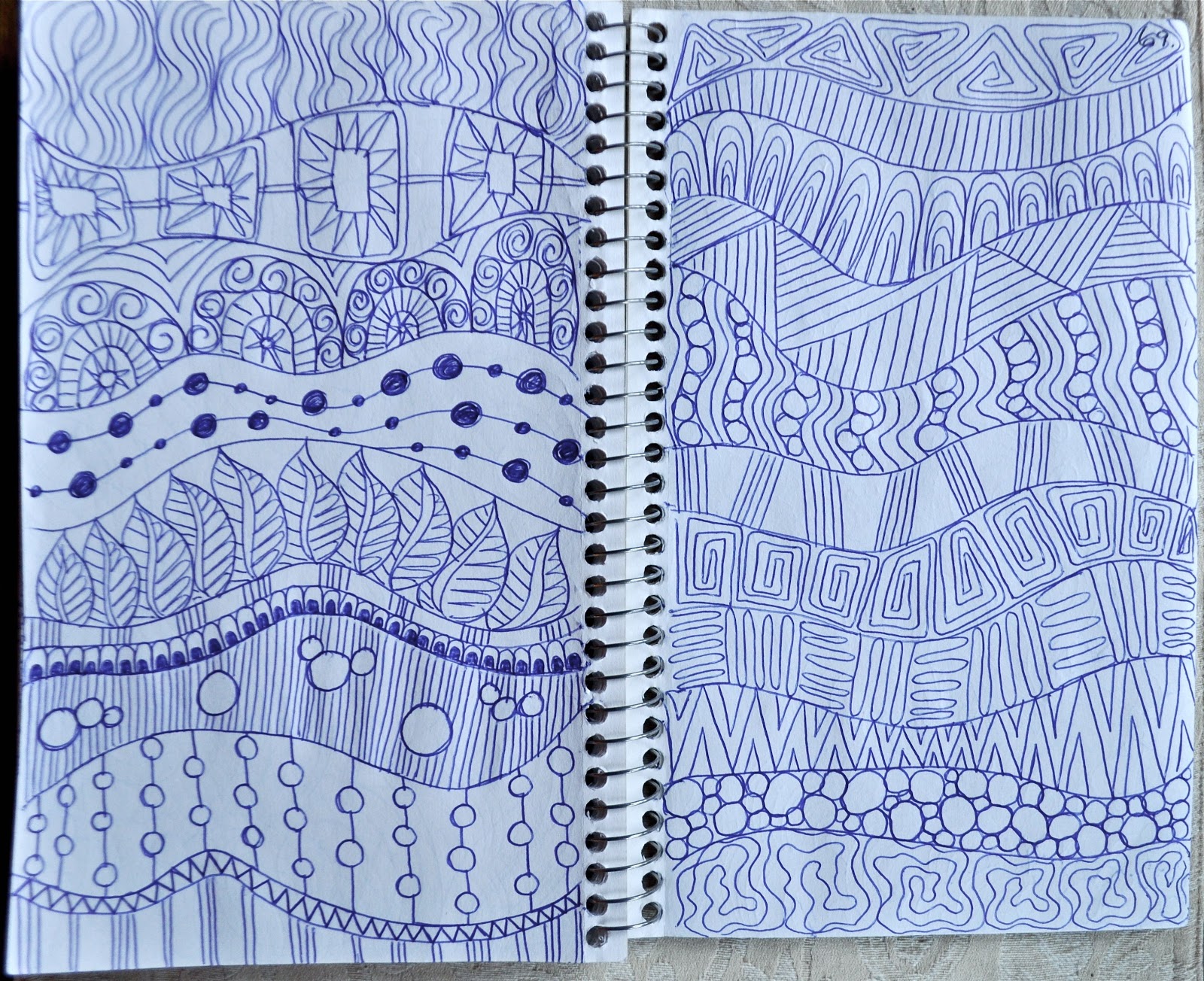 LuAnn Kessi Sketch Book......Background Fillers