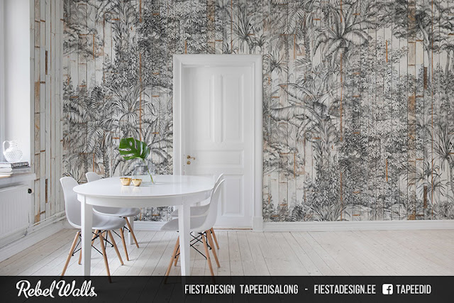 Pilttapeet Rebel Walls - R14702 Secret Garden | FIESTADESIGN tapeedisalong Pilttapeet Rebel Walls - R14702 Secret Garden