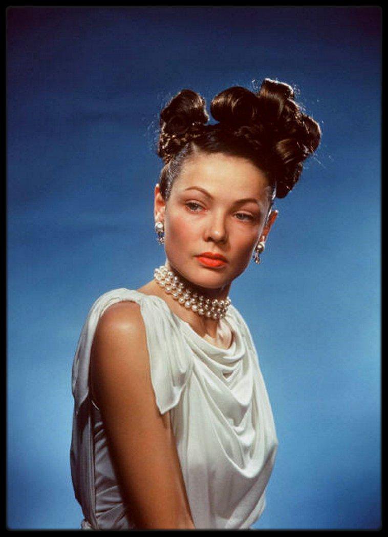 Hollywood In Kodachrome Stunning Color Portraits Of 50 Beautiful