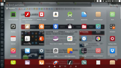 Moka Icon Pack Screenshot in Ubuntu 16.04 LTS