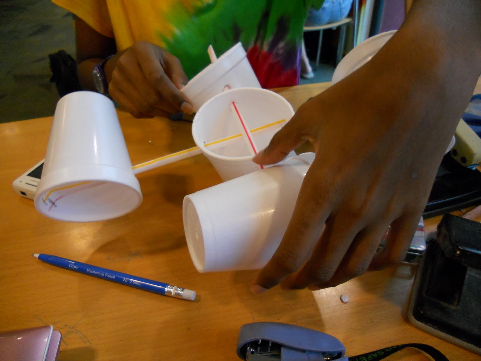 Geography Weather Project: We are making an ANEMOMETER ! :)