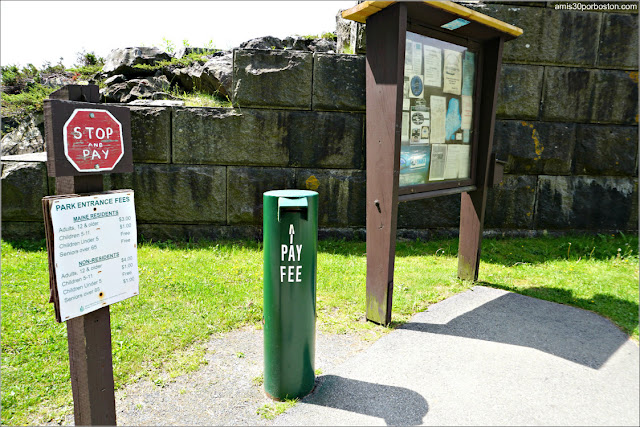 Pago de la Entrada del Fort McClary State Historic Site en Kittery, Maine 