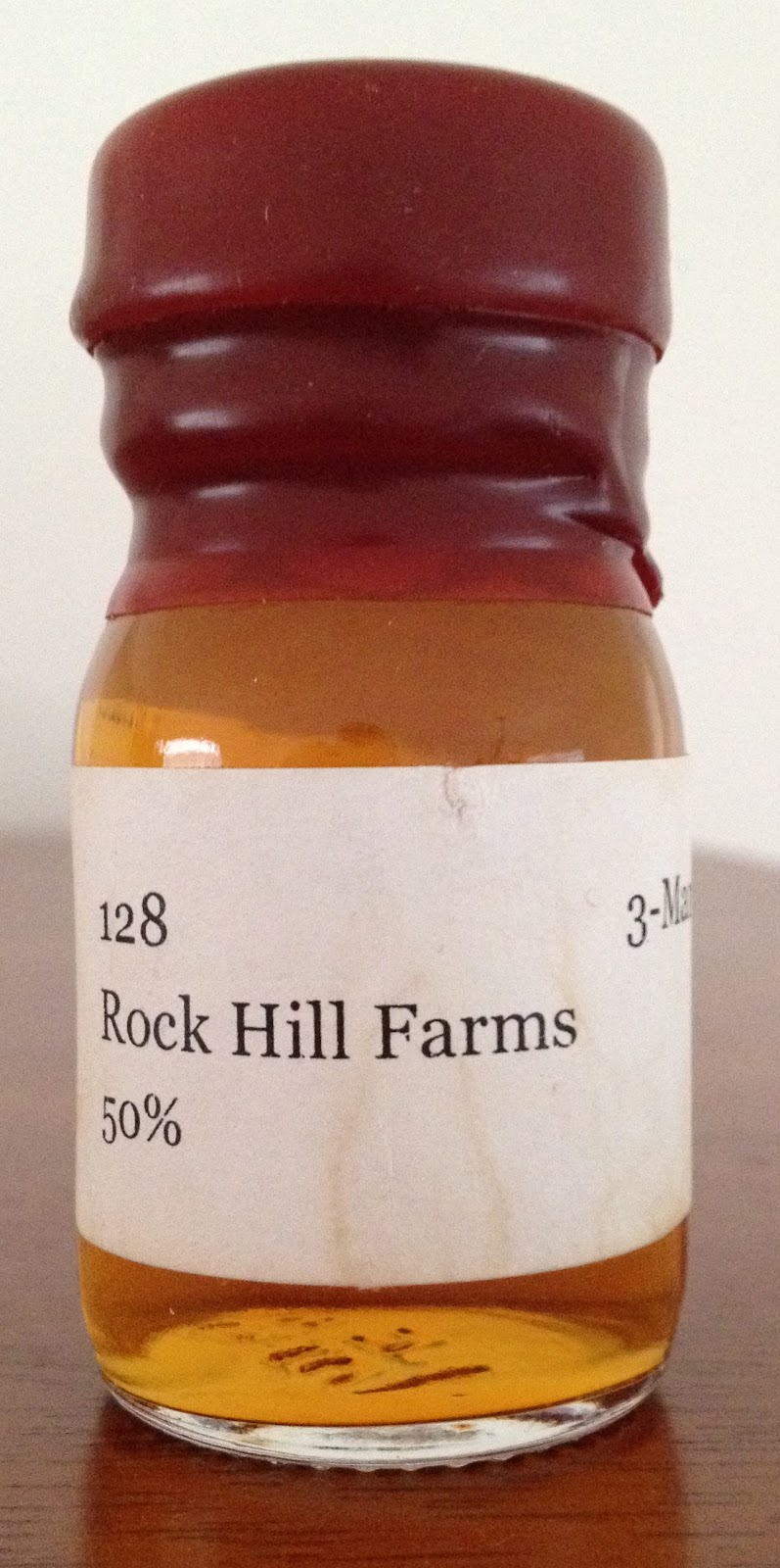 Chemistry of the Cocktail Whiskey Review Rock Hill Farms Single