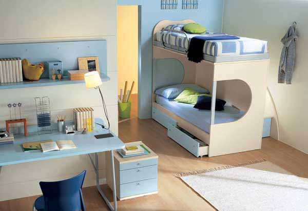 Tempat Tidur Tingkat Untuk Kamar Tidur Anak Laki Laki Dan ...