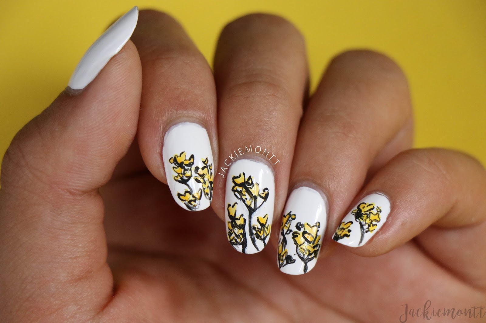 3 Floral Nail Art Designs for Spring - JACKIEMONTT