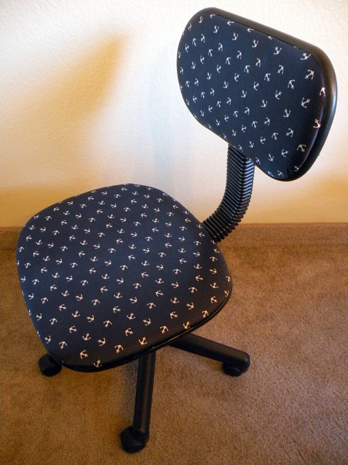 DIY Office Chair Reupholstery