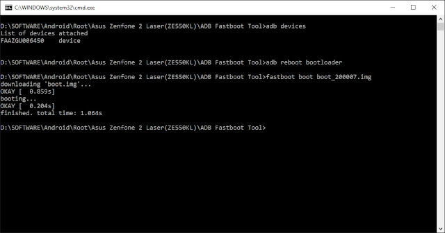 Cara Unlock Bootloader dan Root Asus Zenfone 2 Laser Cara Unlock Bootloader dan Root Asus Zenfone 2 Laser
