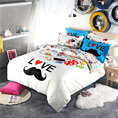 Mustache Comforters, Bedding Sets and Decor