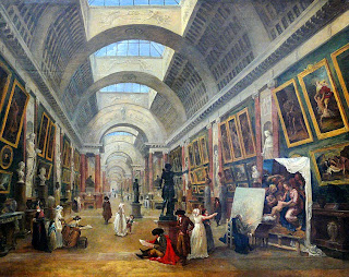 La Grande Galerie du Louvre, 1796
