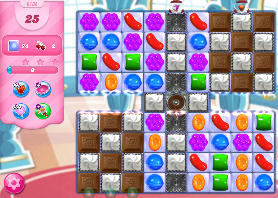 Candy Crush Saga level 3135 Candy Crush Saga level 3135