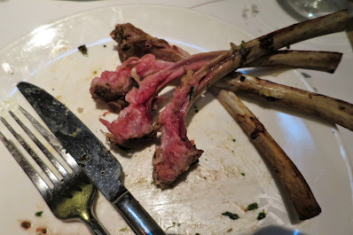 Spasso Italian Bar & Restaurant, lamb rib bones