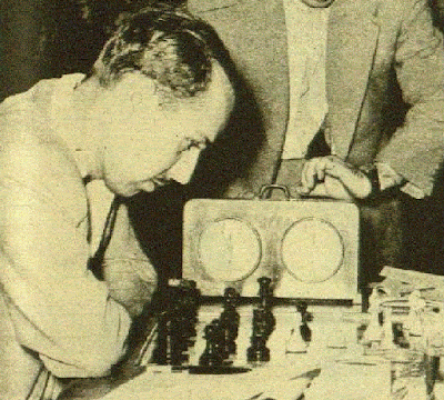 Arturo Pomar, vencedor del XIX Campeonato de España de Ajedrez 1958