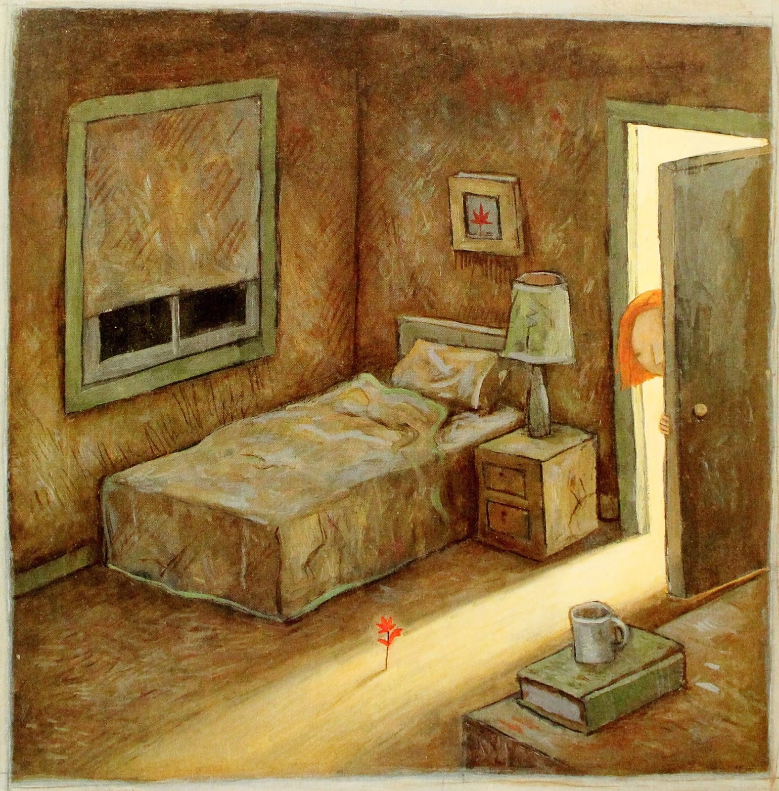 Use Your Coloured Pencils The Red Tree