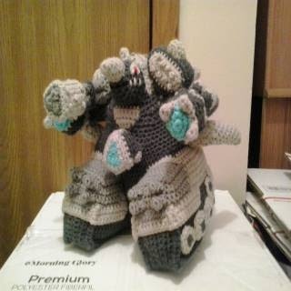 PATRON GRATIS RHYPERIOR TANK POKEMON AMIGURUMI 30744