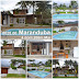 0028.00 - MARANDUBA - CASA COM PISCINA -6 DORMITÓRIOS - 20 PESSOAS - 200M DO MAR SENDO 2 CASAS DE 4 E 2 DORMITORIOS