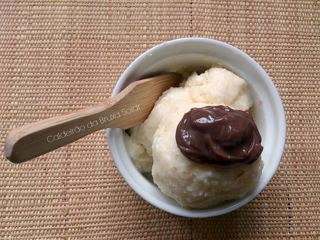 Receitas do Caldeirão : Sorvete de Beijinho de coco Receitas do Caldeirão : Sorvete de Beijinho de coco