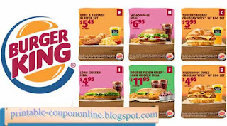 Free Printable Burger King Coupons Free Printable Burger King Coupons