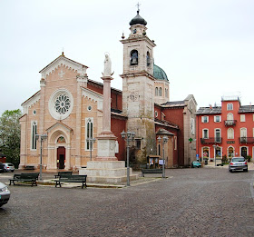 The Piazza Chiesa in Bosco Chiesanuova
