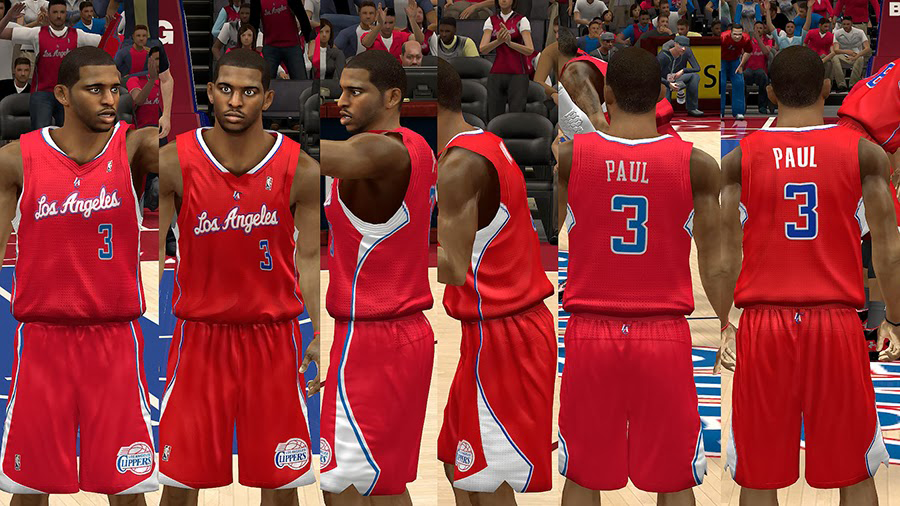 clippers uniforms 2014
